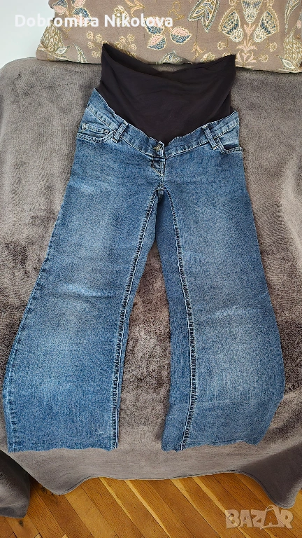 Панталон за бременни - дънки Love2Wait размер W27/L32, снимка 1