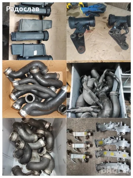 Турбо водни маркучи и тръбопроводи от Мерцедес, снимка 1