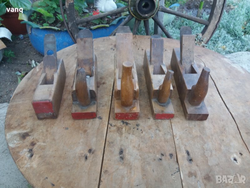 Лот стари  дърводелски рендета, снимка 1