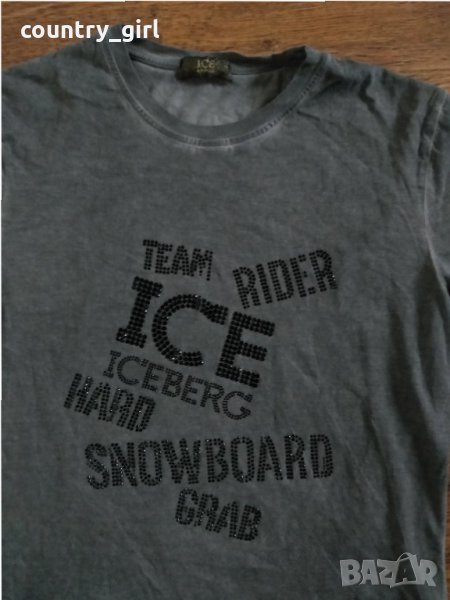 ice by iceberg - страхотна мъжка тениска, снимка 1