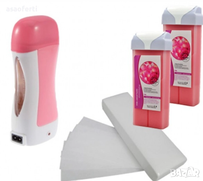 Комплект Рол он нагревател за коламаска, пълнители и лентички., снимка 1