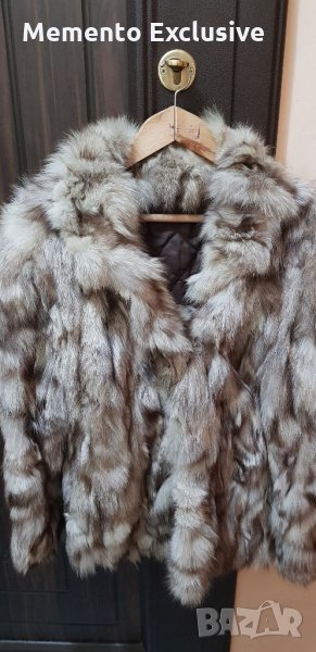 Кожух от сребърна лисица , снимка 1