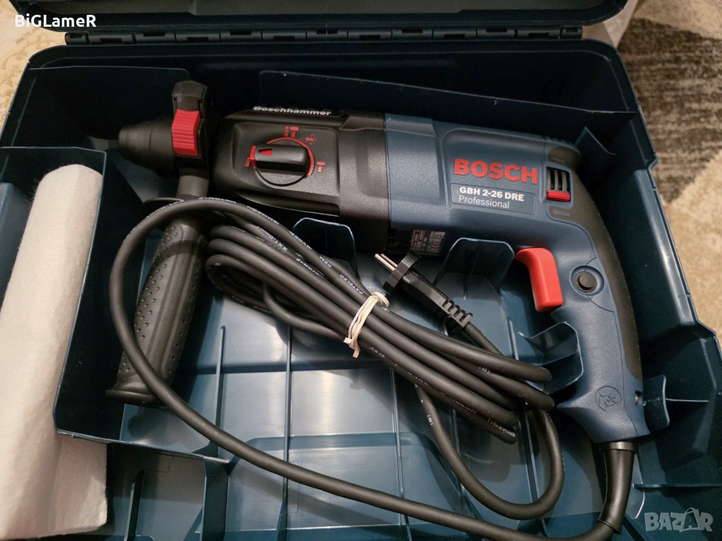 BOSCH GBH 2-26 DRE - 36 м. гаранция, чисто нов. Made in Germany, снимка 1