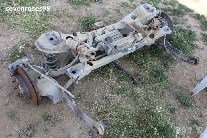 Заден мост Мазда 3 2008 2.3i 158hp Mazda 3 седан главини пружини всичко , снимка 1
