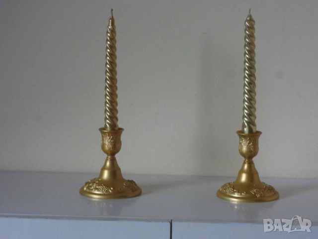 Комплект от 2 бр. свещника, снимка 1
