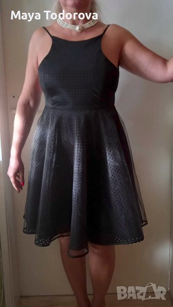 Черна рокля Юнона , снимка 1