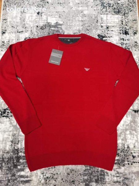 Червен пуловер Armani  код SS50Y, снимка 1
