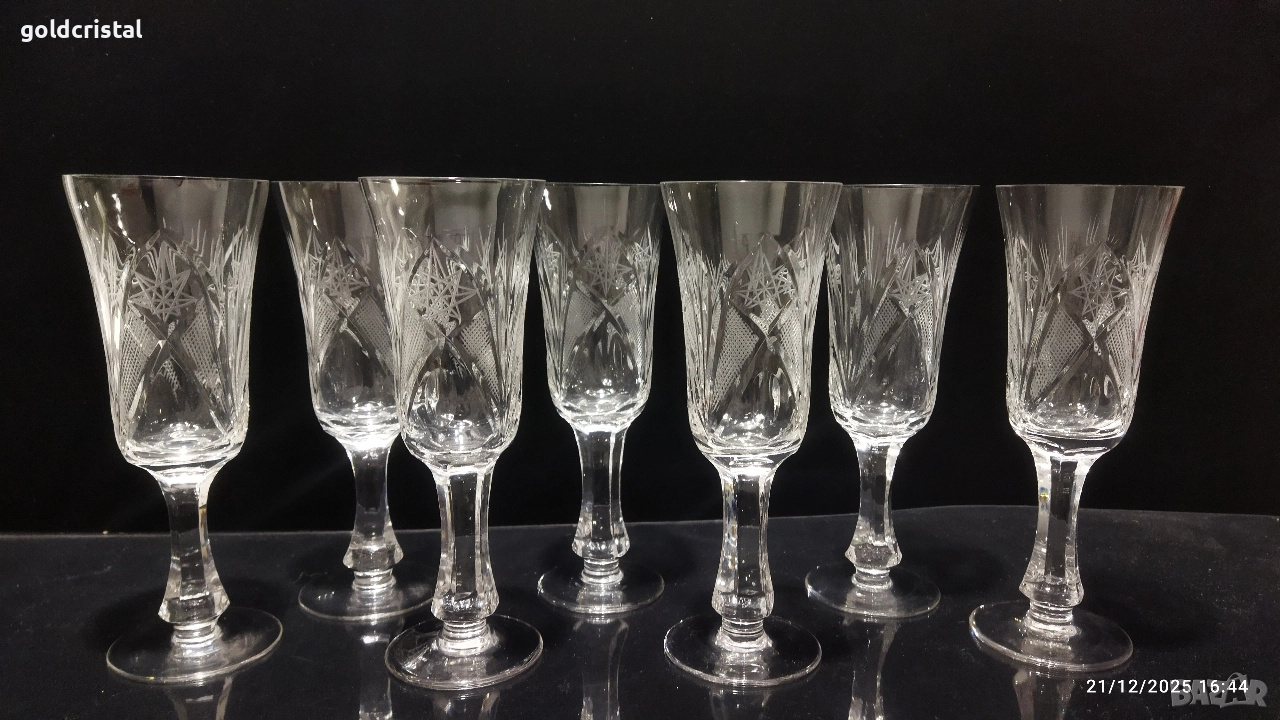 кристални чаши , снимка 1