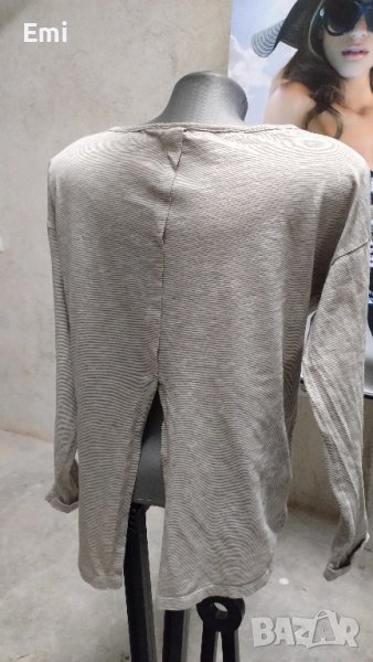 Дамска блуза Benetton, Дълъг ръкав, Интересен гръб, М, снимка 1