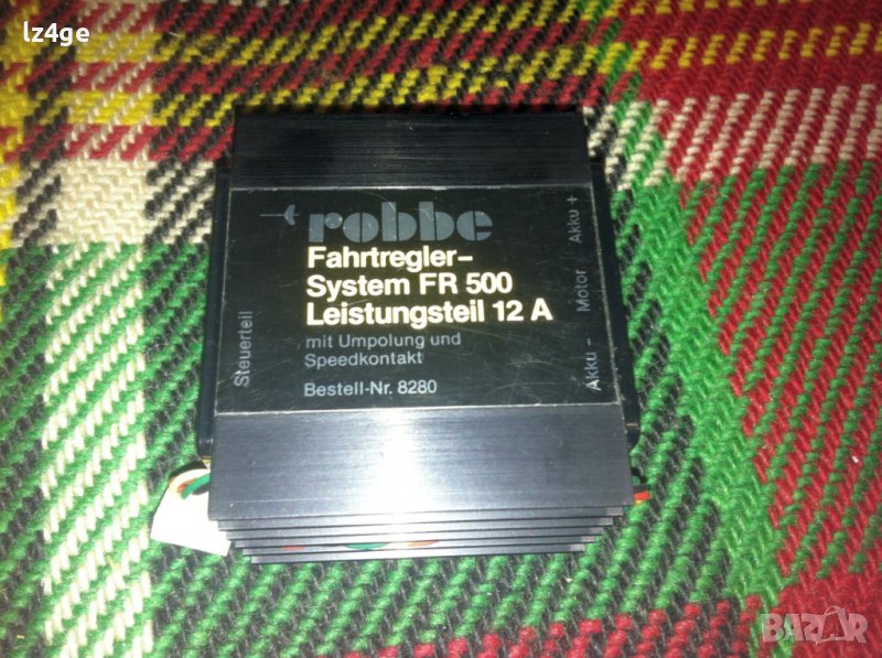 Robbe Fahrtregler System fr 500 Leistungsteil 12A, снимка 1