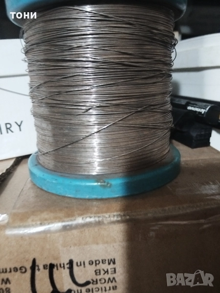 електросъпротивителен проводник 0,60 мм, снимка 1