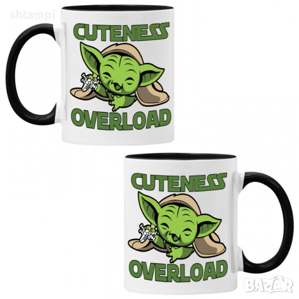 Чаша Star Wars Baby Yoda 2,Керамична Чаша, Кафе Чай, Игра,Изненада,Подарък,Повод,Празник,Рожден Ден, снимка 1