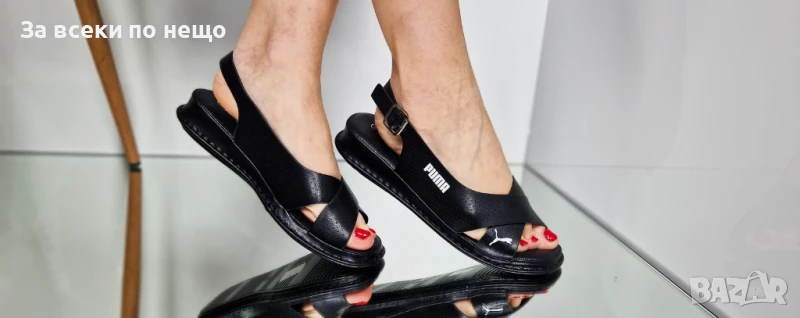 Puma Дамски Черни Сандали Пума от 36 до 41 номер Код P751, снимка 1