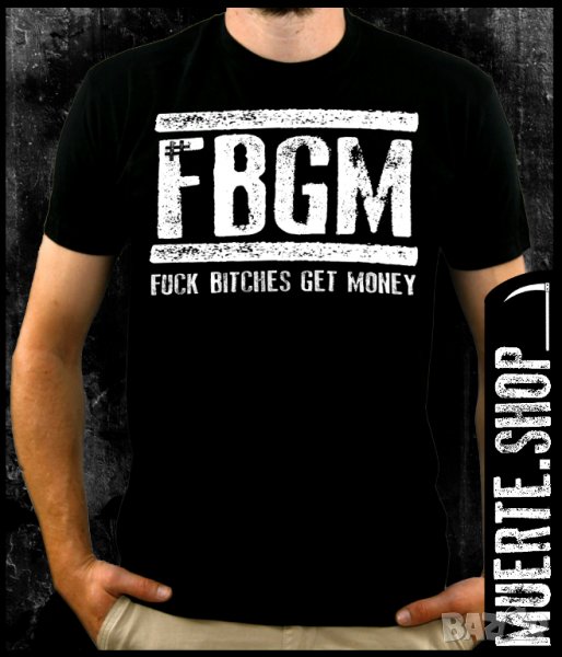 Тениска с щампа FBGM, снимка 1