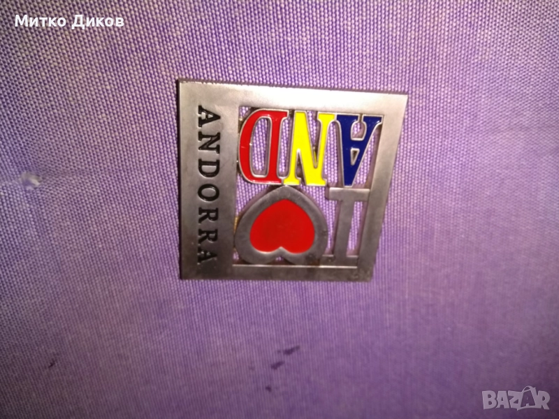 Андора магнит нов метален, снимка 1