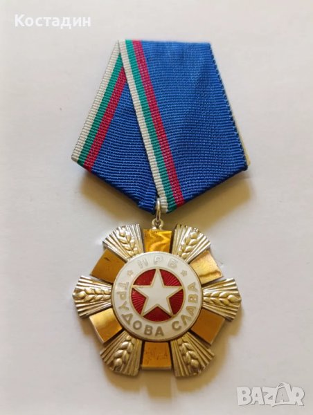 Орден трудова слава втора степен, снимка 1