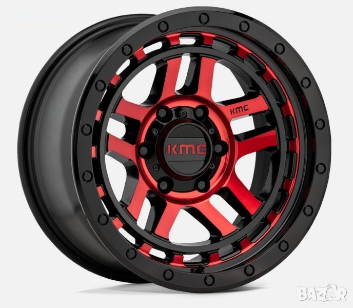 17" Off Road KMC Джанти 5X127 Jeep Wrangler Cherokee Dodge Durango Jou, снимка 1