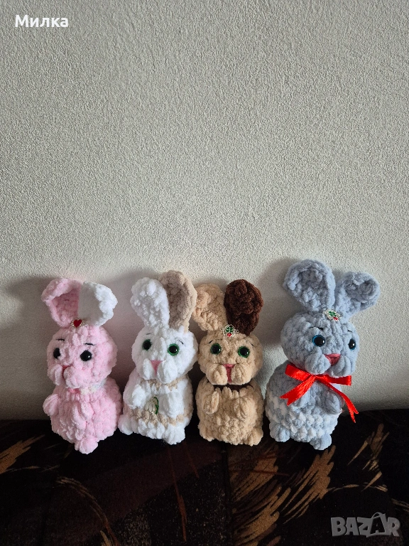 Ръчно изработена играчка - Зайче, снимка 1