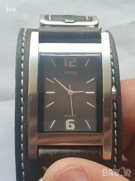 guess steel watch, снимка 1