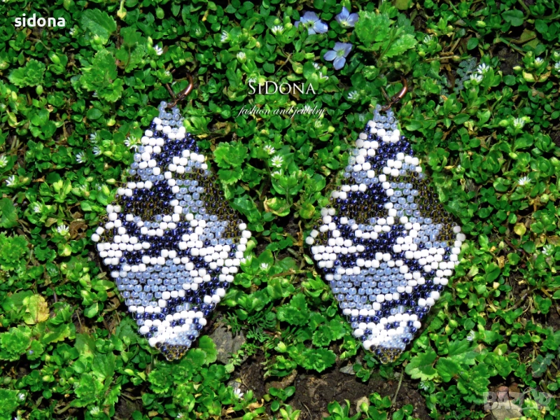 Обеци с мъниста SiDona II, снимка 1