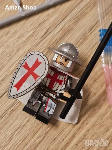 4бр. НЕ оригинални Lego minifigures на рицарска тема Falcon , снимка 1