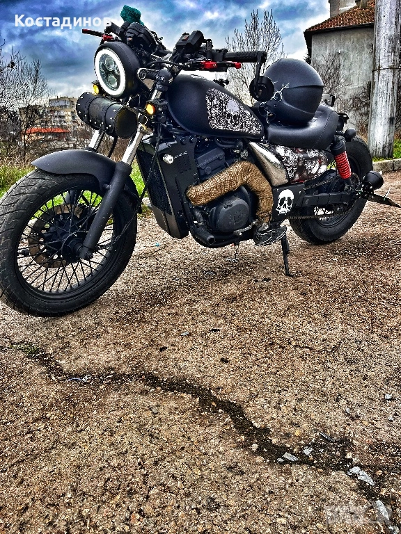 Kawasaki bobber 250. БАРТЕР , снимка 1