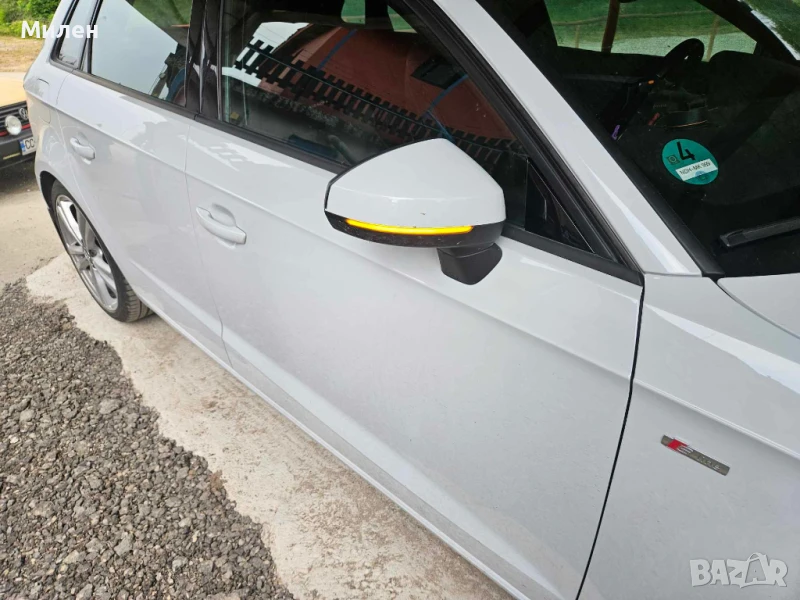 Динамични Бягащи Мигачи За Огледала За Audi A3 8V, снимка 1