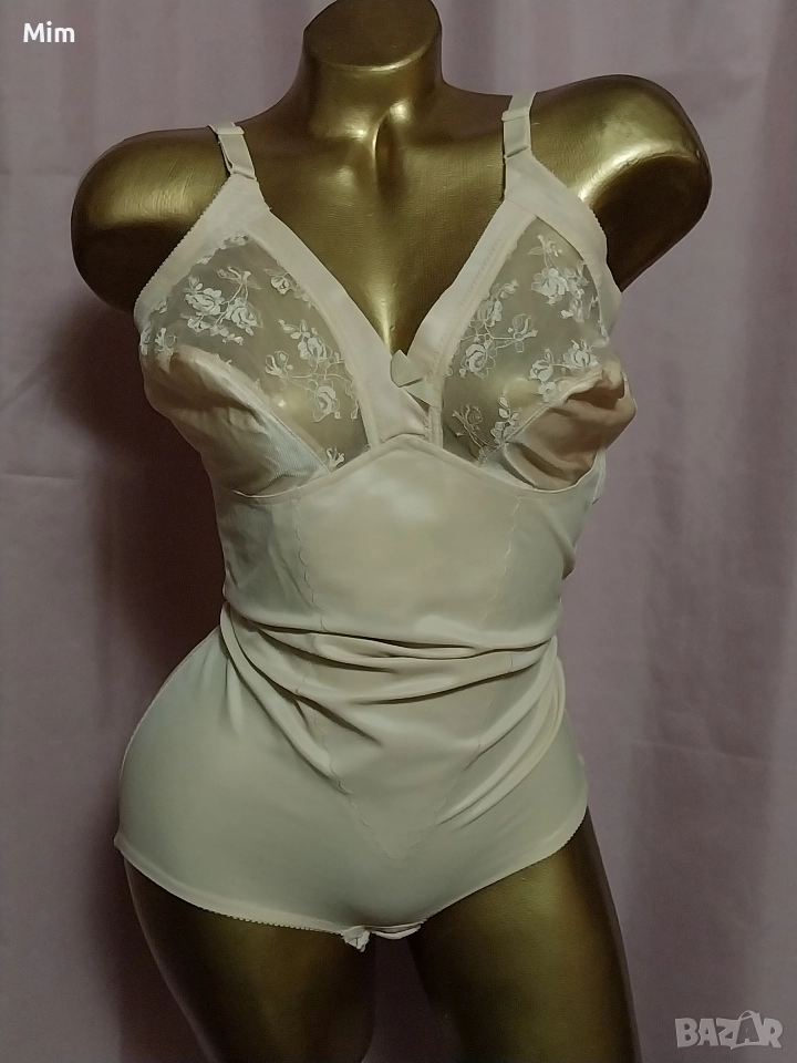 HATURANA 95 B/C Моделиращо боди в цвят шампанско , снимка 1