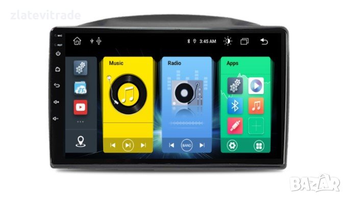 JEEP GRAND CHEROKEE 2004/2007 - 10" Андроид Навигация, 9551, снимка 1