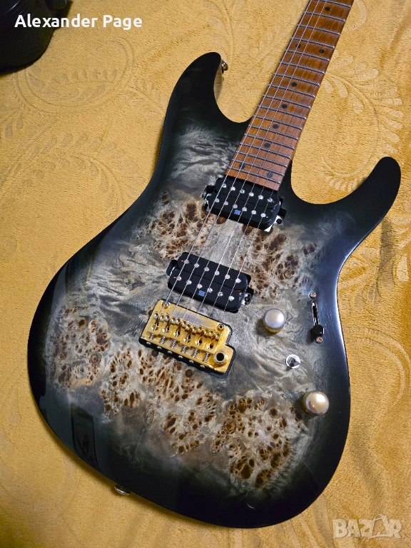 Ibanez AZ AZ242PBG Charcoal Black Burst, снимка 1