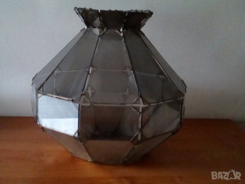 Стъкло абажур винтидж, снимка 1