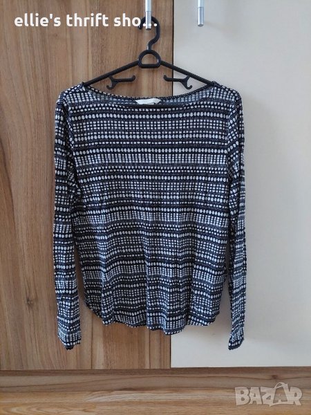 H&M дамска блуза с дълъг ръкав в размер S, снимка 1