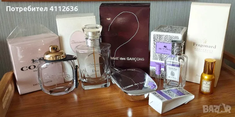 Празни шишета от маркови парфюми, снимка 1