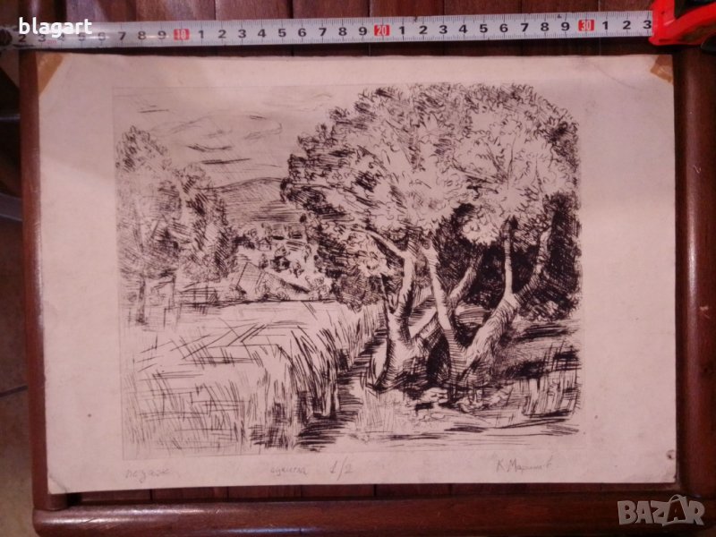 Стара българска графика, снимка 1