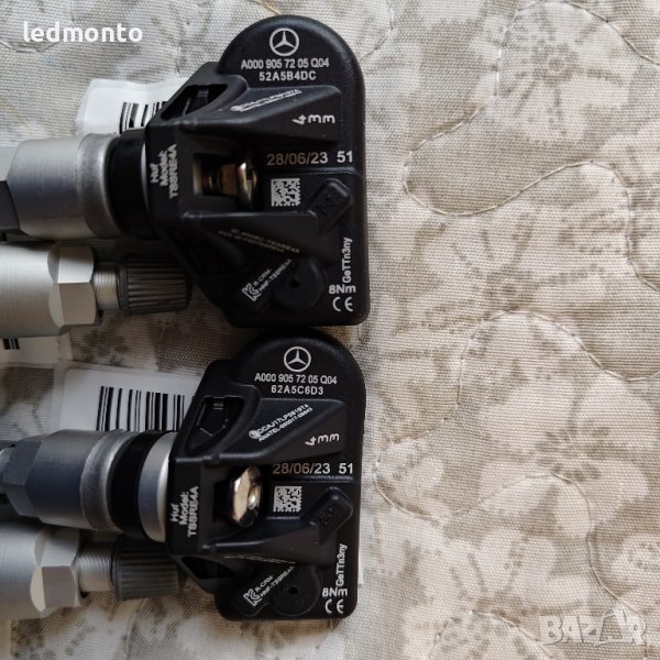 TPMS Mercedes CLA, GL, S, GLE, C, B, E Сензори A0009057205, A0009054104 , снимка 1