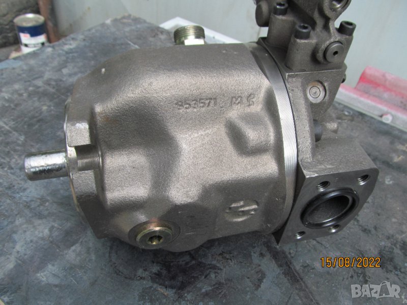  Хидравлична помпа ,Багер  -Аксиално-бутална хидравлична помпа  ,Хидромотор ,    -Rexroth, снимка 1