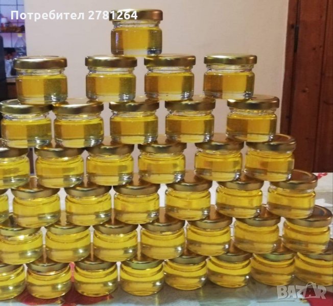 Малки бурканчета с мед 25 мл, снимка 1
