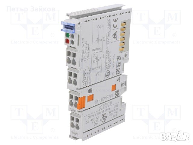 Цифров изход; на шина DIN; IP20; OUT: 4; 12x100x69,8mm; 750/753, снимка 1