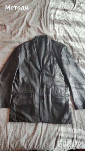 Мъжко кожено сако от Естествена кожа , снимка 1