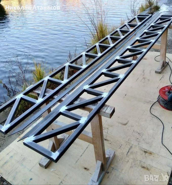 Метални ферми - Изработване., снимка 1