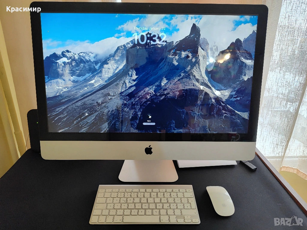 Apple iMac 27 2KQHD  IPS Nvidia Quadro K3100M , снимка 1