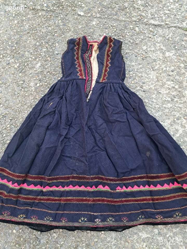 стар автентичен сукман носия, снимка 1