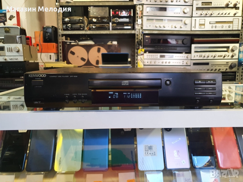 CD Player Kenwood DPF-1030 В перфектно техническо и много добро визуално състояние., снимка 1