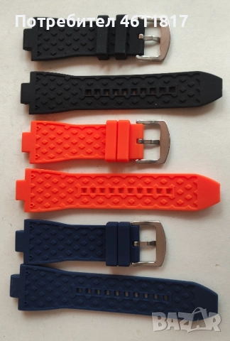 Силиконови каишки за Michael Kors, снимка 6 - Каишки за часовници - 52078022