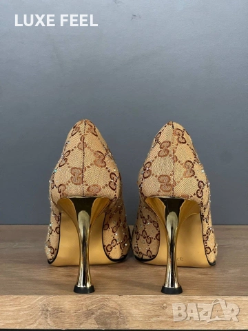 GUCCI 💎 Дамски Обувки , снимка 10 - Дамски обувки на ток - 53359711