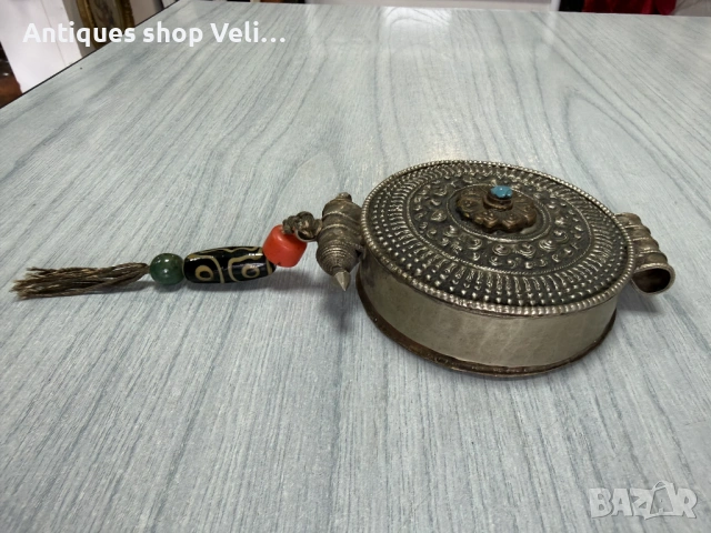 Тибетски амулет №8000, снимка 2 - Антикварни и старинни предмети - 53923701