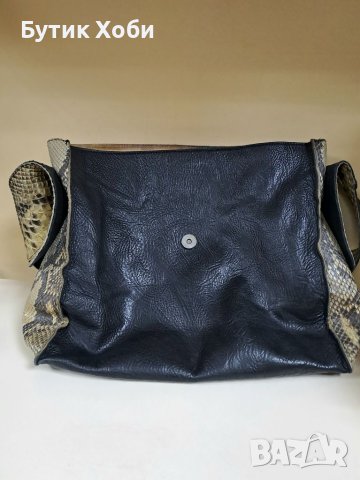 Голяма чанта от питон, снимка 4 - Чанти - 40337451