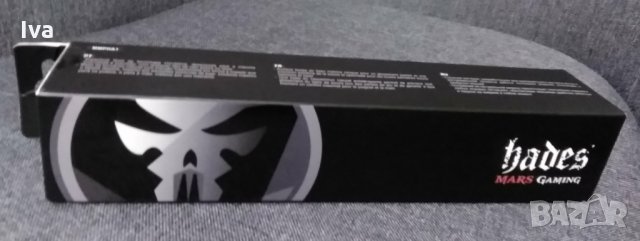  ‎Mars Gaming MMPHA1 Hades Геймърски пад подложка за мишка L 340х250x3, снимка 4 - Клавиатури и мишки - 35175352