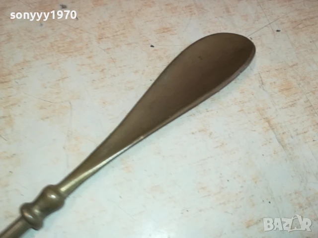 КОН-МЕД/МЕСИНГ-ОБУВАЛКА 45СМ 0605250745, снимка 3 - Антикварни и старинни предмети - 50569608