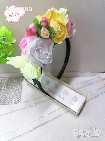 Китка за глава, вариант 17 , снимка 7 - Аксесоари за коса - 49377158